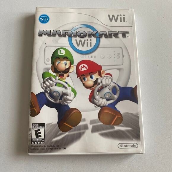 Red Nintendo Wii Mini Console 8GB Mario Kart Video Game Bundle Set - Picture 8 of 11